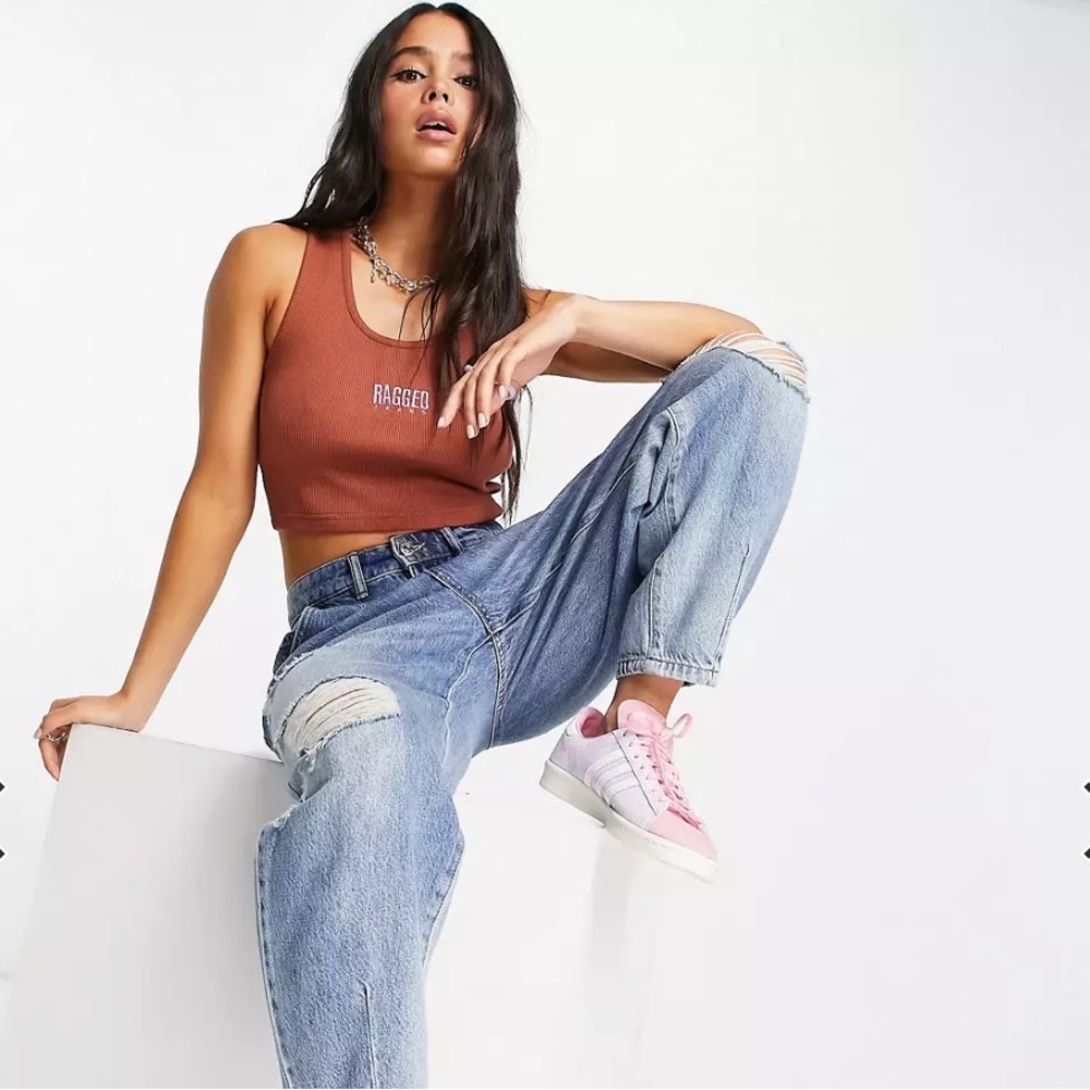 Ragged Jeans Tank - Picture 3 of 7
